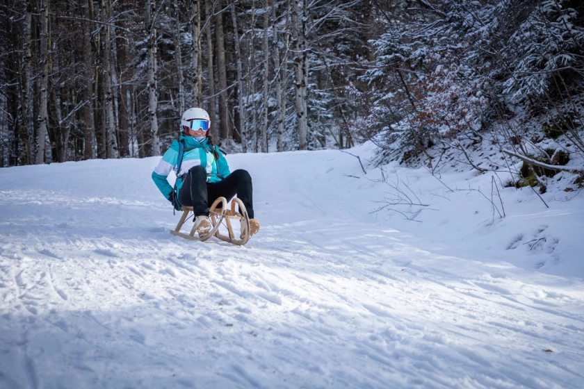 Rodeln Winter Chiemsee-Alpenland Tourismus