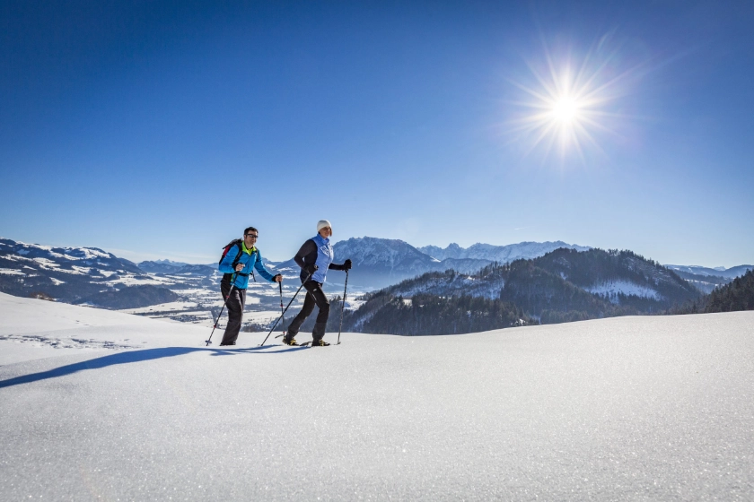 Schneeschuhwandern Oberaudorf Chiemsee-Alpenland Tourismus